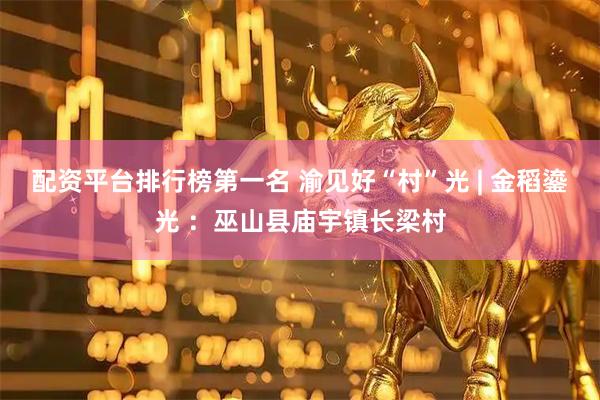 配资平台排行榜第一名 渝见好“村”光 | 金稻鎏光 ：巫山县庙宇镇长梁村